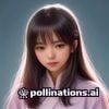 二次元角色研究员林晓桃的工作照，年轻女性在书桌前翻阅角色设定集，专注认真